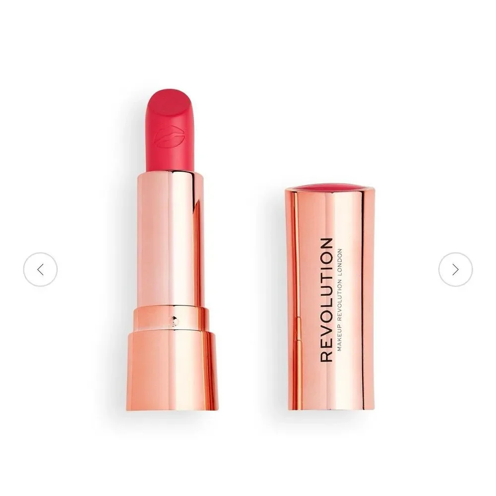 089/ Revolution Satin Kiss Lipstick Cutie Pink